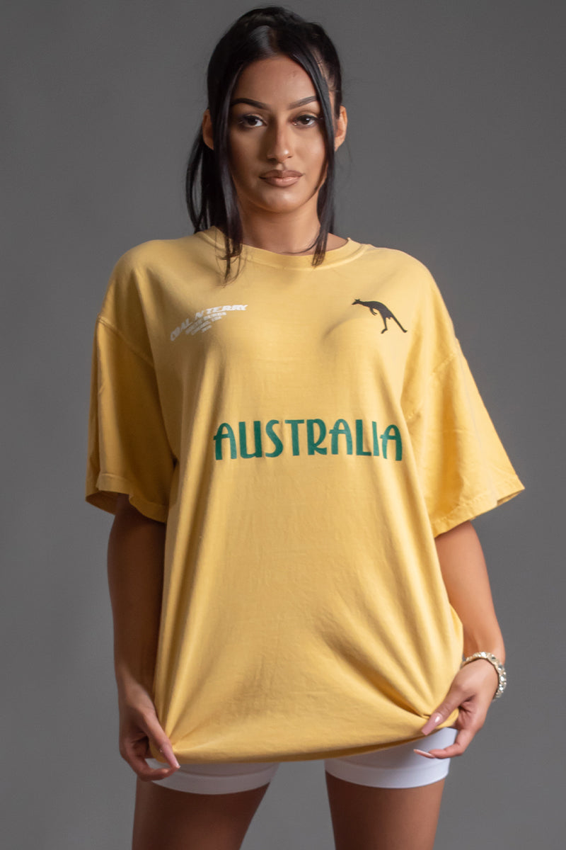 MUSTARD TEAM AUSTRALIA TEE