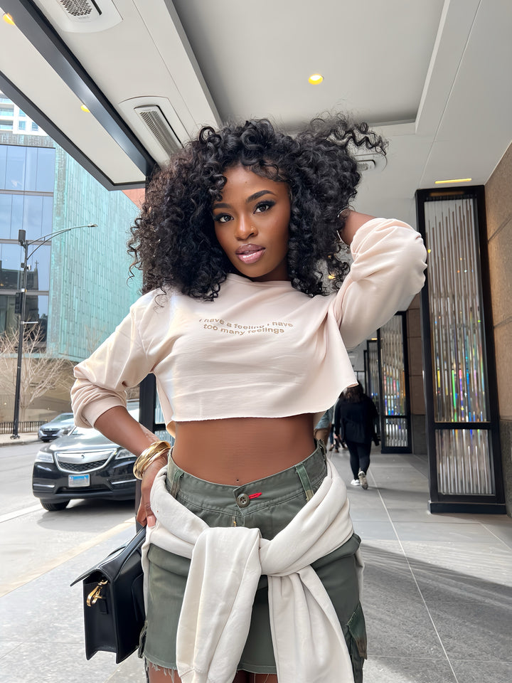 CROP TOPS – COAL N TERRY