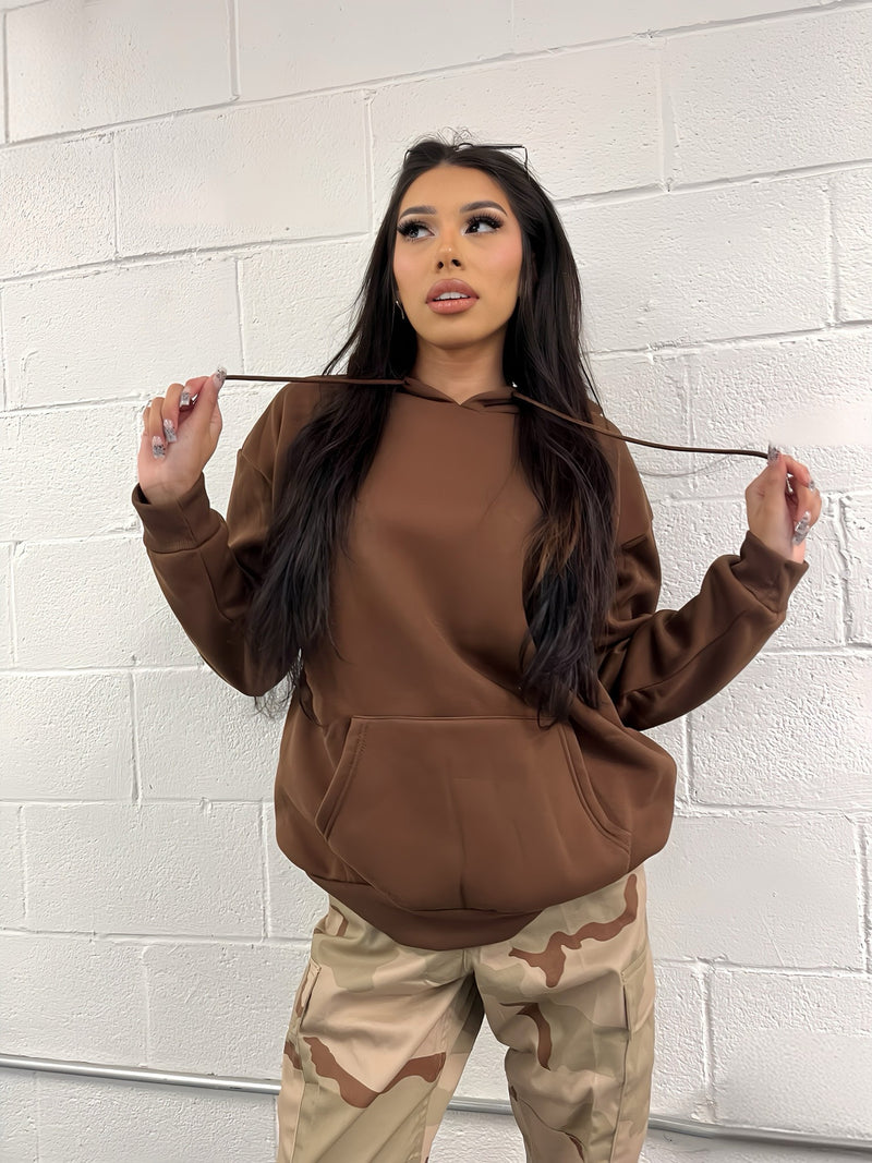 CNT MOCHA BASIC HOODIE