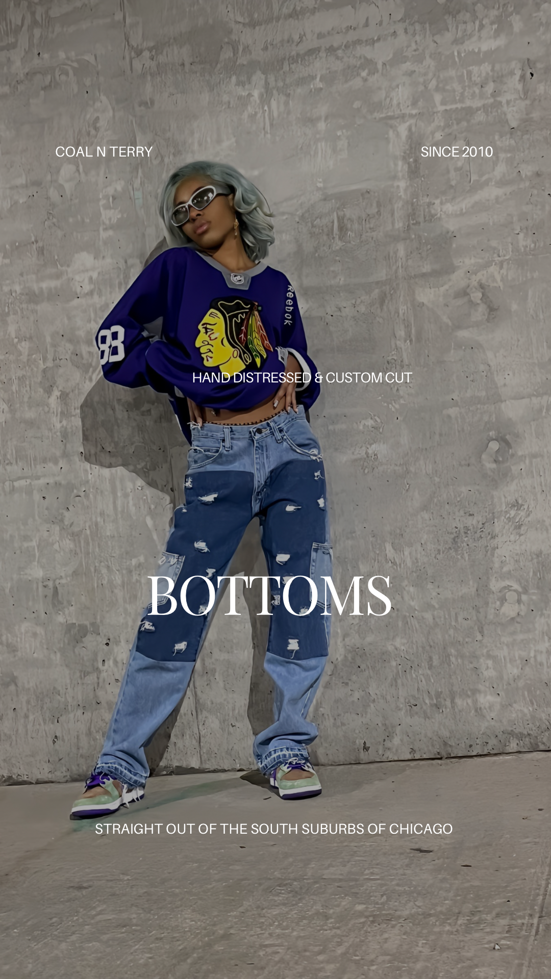 VINTAGE CLOTHING CUSTOM DENIM CUTOFF SHORTS LEVIS and much more COAL N TERRY