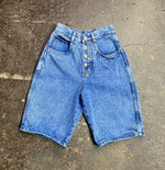 VTG ACID WASH DENIM JORTS