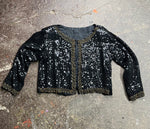 VTG SEQUIN BEADED JACKET