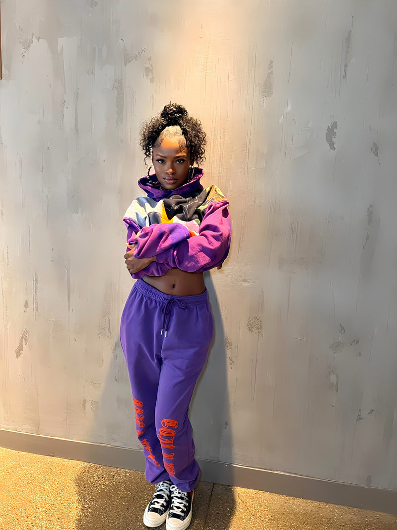 Custom patchwork Hoodie