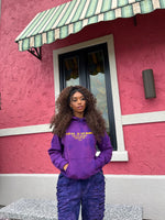 Purple N Yellow Burbs Hoodie