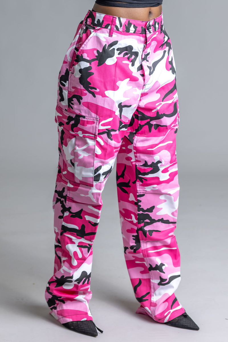 Pink Camo Pants