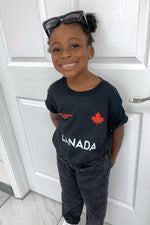 儿童 BLK 团队加拿大 T 恤