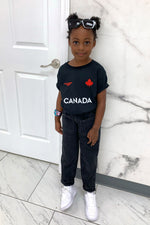 儿童 BLK 团队加拿大 T 恤