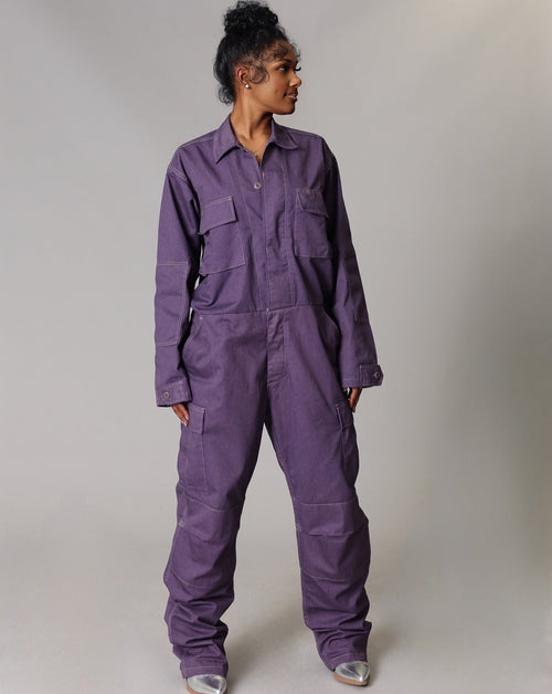CNT 连身裤 - 紫色